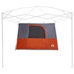 Sport si Outdoor - Camping - Corturi camping - Cort cu acoperis Altele Gri si Portocaliu si Negru 280 x 220 x 176 cm - Infinity.ro