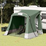 Sport si Outdoor - Camping - Corturi camping - Cort cu acoperis Altele Verde si Negru 285 x 255 x 245 cm Poliester - Infinity.ro