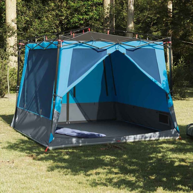 Sport si Outdoor - Camping - Corturi camping - Cort cu acoperis Altele cu aerisire de aer Albastru si Negru 291 x 291 cm - Infinity.ro
