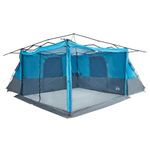 Sport si Outdoor - Camping - Corturi camping - Cort cu acoperis Altele cu aerisire de aer Albastru si Negru 520 x 520 x 190 cm - Infinity.ro