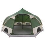Sport si Outdoor - Camping - Corturi camping - Cort cu dome cu acoperis cu depozitare Verde 505 x 450 x 248 cm - Infinity.ro