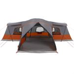 Sport si Outdoor - Camping - Corturi camping - Cort cu acoperis Gri si Portocalie 680 x 510 x 210 cm - Infinity.ro