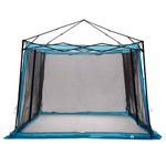 Sport si Outdoor - Camping - Corturi camping - Cort cu acoperis Altele cu aerisire de aer Ajustabil Albastru si Negru 303 x 303 cm - Infinity.ro