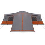 Sport si Outdoor - Camping - Corturi camping - Cort cu acoperis Gri si Portocalie 680 x 510 x 210 cm - Infinity.ro