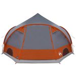 Sport si Outdoor - Camping - Corturi camping - Cort cu dome cu acoperis Gri si Portocalie 505 x 450 x 248 cm - Infinity.ro