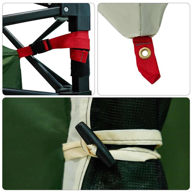 Sport si Outdoor - Camping - Corturi camping - Cort cu acoperis Altele Verde si Negru 280 x 220 x 176 cm - Infinity.ro