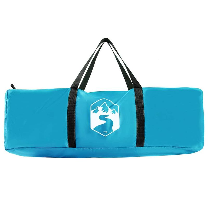 Sport si Outdoor - Camping - Corturi camping - Cort cu acoperis Altele cu aerisire de aer Albastru si Negru 291 x 291 cm - Infinity.ro