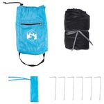 Sport si Outdoor - Camping - Corturi camping - Cort cu acoperis Altele cu aerisire de aer Ajustabil Albastru si Negru 303 x 303 cm - Infinity.ro