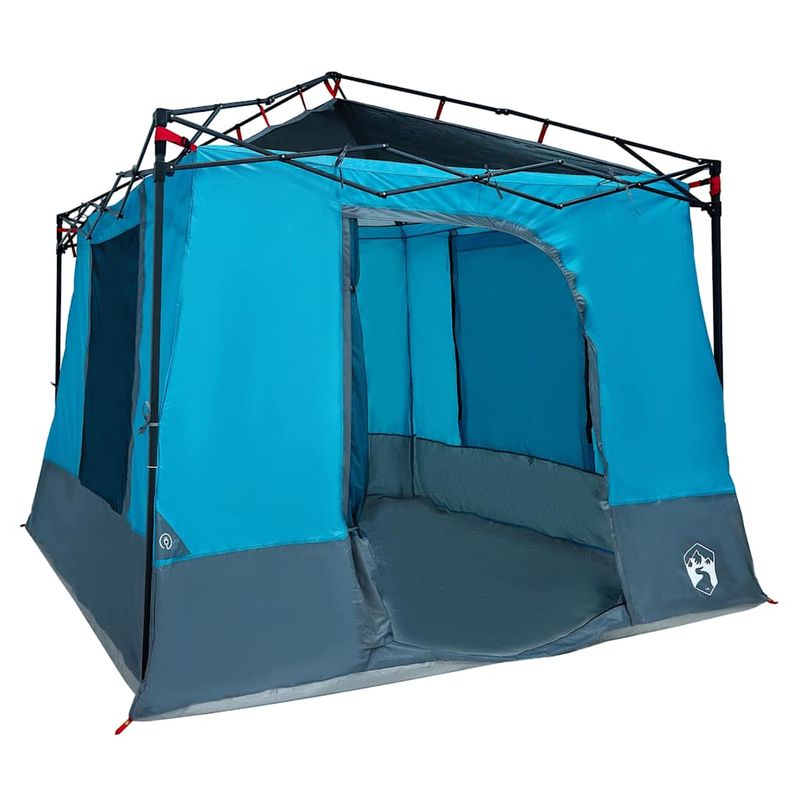 Sport si Outdoor - Camping - Corturi camping - Cort cu acoperis Altele Manual cu aerisire de aer Albastru si Negru 290 x 288 cm - Infinity.ro