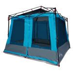 Sport si Outdoor - Camping - Corturi camping - Cort cu acoperis Altele cu aerisire de aer Albastru si Negru 291 x 291 cm - Infinity.ro