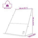 Sport si Outdoor - Camping - Corturi camping - Cort cu acoperis Altele cu aerisire de aer Verde si Negru 190 x 150 x 185 cm - Infinity.ro