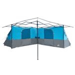 Sport si Outdoor - Camping - Corturi camping - Cort cu acoperis Altele cu aerisire de aer Albastru si Negru 520 x 520 x 190 cm - Infinity.ro