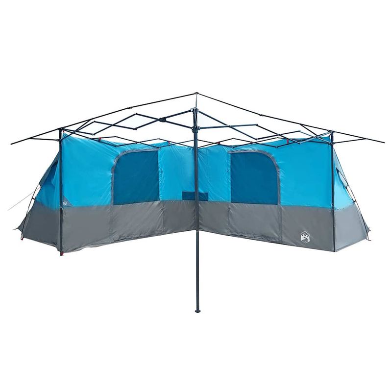 Sport si Outdoor - Camping - Corturi camping - Cort cu acoperis Altele cu aerisire de aer Albastru si Negru 520 x 520 x 190 cm - Infinity.ro