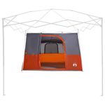 Sport si Outdoor - Camping - Corturi camping - Cort cu acoperis Altele Gri si Portocaliu si Negru 280 x 220 x 176 cm - Infinity.ro