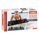 Sport si Outdoor - Fitness - Aparate fitness - Accesorii aparate fitness - Manere flotari pliabile, multicolor, 64 x 18 x 2 cm - Infinity.ro