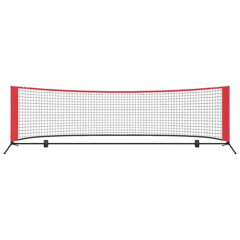 Sport si Outdoor - Sporturi cu paleta - Tenis - Echipamente de tenis - Retea de tenis Negru si rosu 301 x 90.5 x 87 cm Poliester - Infinity.ro