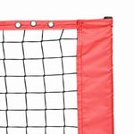 Sport si Outdoor - Sporturi cu paleta - Tenis - Echipamente de tenis - Retea de tenis Negru si rosu 301 x 90.5 x 87 cm Poliester - Infinity.ro
