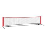 Sport si Outdoor - Sporturi cu paleta - Tenis - Echipamente de tenis - Retea de tenis Manual Negru si rosu 396 x 92 x 87 cm Poliester - Infinity.ro