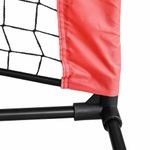 Sport si Outdoor - Sporturi cu paleta - Tenis - Echipamente de tenis - Retea de tenis Manual Negru si rosu 396 x 92 x 87 cm Poliester - Infinity.ro
