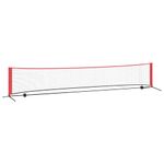 Sport si Outdoor - Sporturi cu paleta - Tenis - Echipamente de tenis - Retea de tenis Negru si rosu 494.5 x 90 x 87 cm Poliester - Infinity.ro