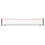 Sport si Outdoor - Sporturi cu paleta - Tenis - Echipamente de tenis - Retea de tenis Negru si rosu 494.5 x 90 x 87 cm Poliester - Infinity.ro