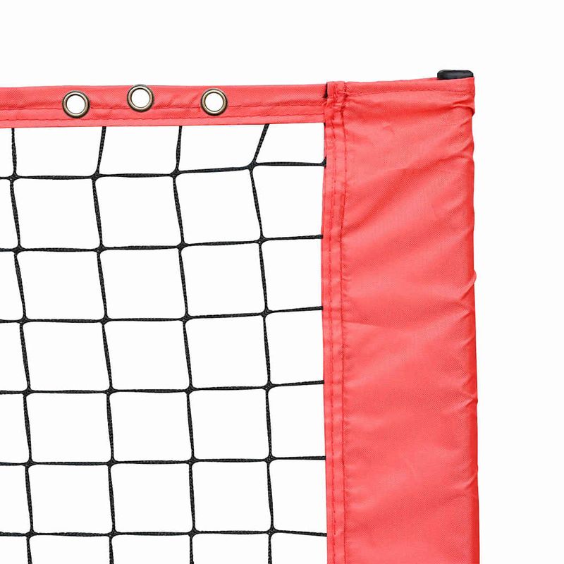 Sport si Outdoor - Sporturi cu paleta - Tenis - Echipamente de tenis - Retea de tenis Negru si rosu 494.5 x 90 x 87 cm Poliester - Infinity.ro