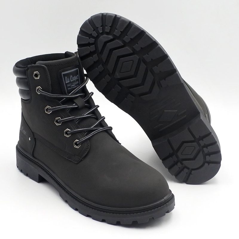 Fashion, accesorii si bijuterii - Barbati - Incaltaminte barbati - Ghete barbati - Bocanci Barbati Lee Cooper 44 Negru - Infinity.ro