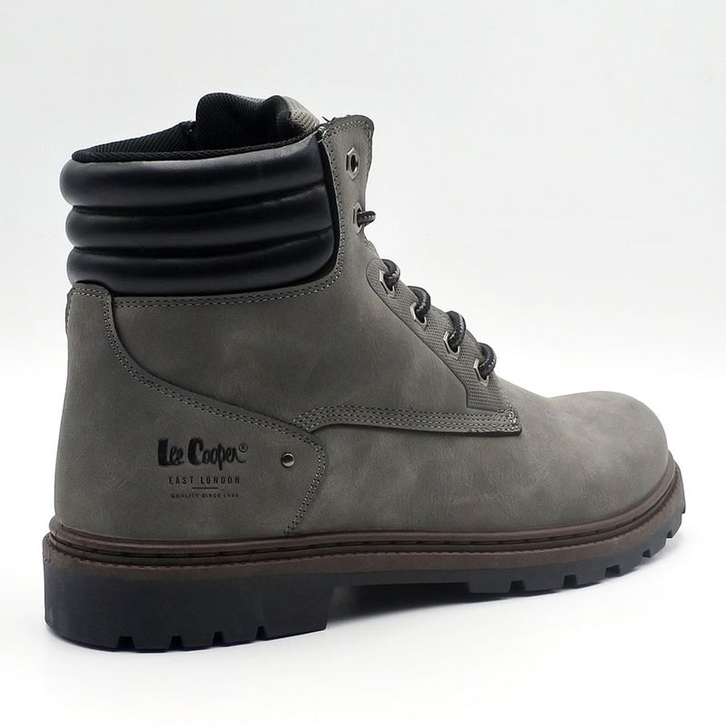 Fashion, accesorii si bijuterii - Barbati - Incaltaminte barbati - Ghete barbati - Bocanci Barbati Lee Cooper 45 Gri - Infinity.ro
