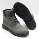 Fashion, accesorii si bijuterii - Barbati - Incaltaminte barbati - Ghete barbati - Bocanci Barbati Lee Cooper 45 Gri - Infinity.ro