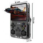 PC, gaming si accesorii - Gaming - Console gaming - Consola portabila retro R36S, 64GB, peste 15000 jocuri clasice preinstalate, ecran IPS 3.5” HD, joystick dual 3D - Infinity.ro