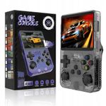PC, gaming si accesorii - Gaming - Console gaming - Consola portabila retro R36S, 64GB, peste 15000 jocuri clasice preinstalate, ecran IPS 3.5” HD, joystick dual 3D - Infinity.ro
