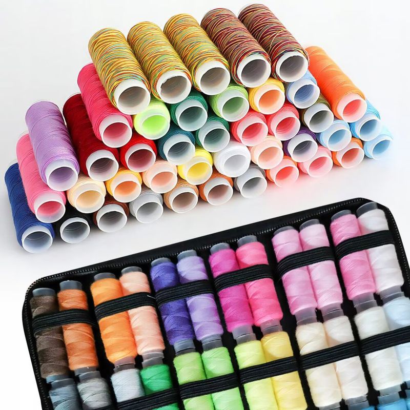 Casa si Gradina - Decoratiuni - DIY - Articole mercerie - Trusa de Croitorie DexXer, Ace Cusut, Papiote Colorate, Foarfeca, Geanta transport si Accesorii, 226 Piese - Infinity.ro