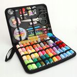 Casa si Gradina - Decoratiuni - DIY - Articole mercerie - Trusa de Croitorie DexXer, Ace Cusut, Papiote Colorate, Foarfeca, Geanta transport si Accesorii, 226 Piese - Infinity.ro