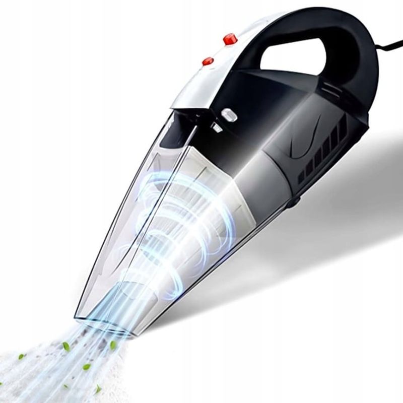 Electronice si Electrocasnice - Ingrijirea locuintei - Aspiratoare - Aspirator De Mana Portabil,NewEvo®, Aspirator Fara Fir Wireless, Filtru HEPA, Putere 5500 Pa, 7.4V, Autonomie 20 Min - Infinity.ro