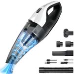 Electronice si Electrocasnice - Ingrijirea locuintei - Aspiratoare - Aspirator De Mana Portabil,NewEvo®, Aspirator Fara Fir Wireless, Filtru HEPA, Putere 5500 Pa, 7.4V, Autonomie 20 Min - Infinity.ro