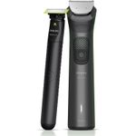 Ingrijire personala si Cosmetice - Aparate & accesorii ingrijire personala - Aparate de ras si tuns - Aparate de tuns - Aparat de tuns barba & parul de pe cap si corp 15in1 PHILIPS All-in-One MG9531/15 +OneBlade, autonomie 120 min - Infinity.ro