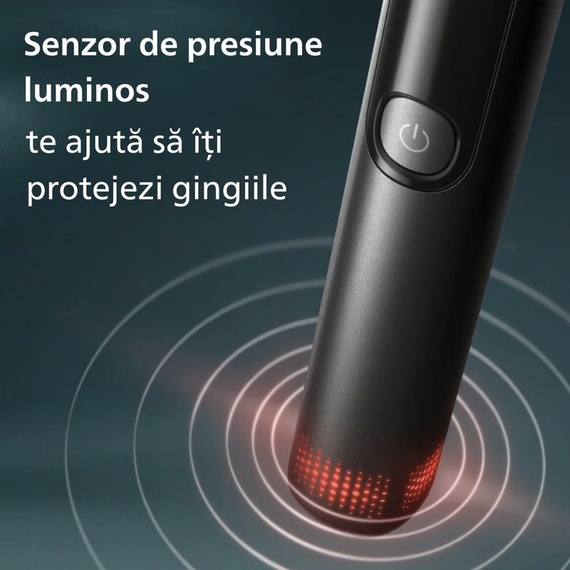 Ingrijire personala si Cosmetice - Igiena dentara - Periute de dinti electrice - Periuta de dinti electrica Philips Sonicare HX3792/11, cu display, 5 moduri de periere, senzor de presiune vizual - Infinity.ro