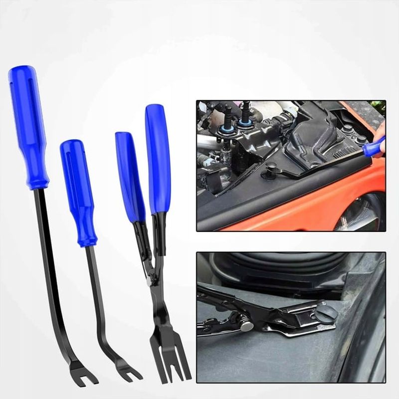 Auto si Moto - Reparatii si depanare - Scule auto - Scule si truse auto - Set 46 piese demontare interior auto, NewEvo, Cu Husa Depozitare, Robust si durabil, Depozitare usoara, Rezistent - Infinity.ro