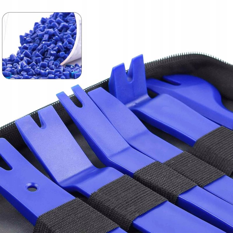 Auto si Moto - Reparatii si depanare - Scule auto - Scule si truse auto - Set 46 piese demontare interior auto, NewEvo, Cu Husa Depozitare, Robust si durabil, Depozitare usoara, Rezistent - Infinity.ro