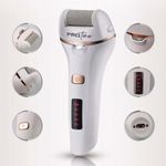 Ingrijire personala si Cosmetice - Manichiura si pedichiura - Truse manichiura si pedichiura - Set Pila electrica pentru talpi si calcaie, PROtone, Display digital, Acumulator 1200 mAh, Incarcare USB, Impermeabil - Infinity.ro