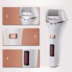 Ingrijire personala si Cosmetice - Manichiura si pedichiura - Truse manichiura si pedichiura - Set Pila electrica pentru talpi si calcaie, PROtone, Display digital, Acumulator 1200 mAh, Incarcare USB, Impermeabil - Infinity.ro