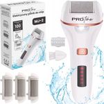 Ingrijire personala si Cosmetice - Manichiura si pedichiura - Truse manichiura si pedichiura - Set Pila electrica pentru talpi si calcaie, PROtone, Display digital, Acumulator 1200 mAh, Incarcare USB, Impermeabil - Infinity.ro