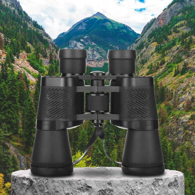 TV, Audio-Video si Foto - Optica, astronomie si metrologie - Optica si astronomie - Binocluri & lunete - Binoclu compact, NewEvo®, Zoom 50x50, Viziune zi/noapte, BAK4 Prism, Negru - Infinity.ro