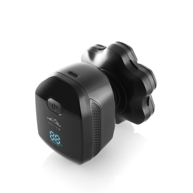 Ingrijire personala si Cosmetice - Aparate & accesorii ingrijire personala - Aparate de ras si tuns - Aparate de ras electrice - Aparat de ras electric ETA Jason 534390000, 7 lame, baterie Li-Ion 3,7V/ 600mAh, IPX6, afisaj LED, negru - Infinity.ro