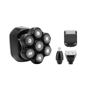 Aparat de ras electric ETA Jason 534390000, 7 lame, baterie Li-Ion 3,7V/ 600mAh, IPX6, afisaj LED, negru