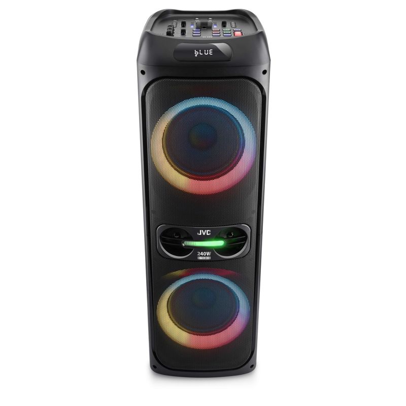 TV, Audio-Video si Foto - Home cinema si Soundbar - Sisteme audio - Sistem audio JVC XS-EP624B, 240W (RMS), Bluetooth, USB, Radio FM, Microfon, AUX IN, Intrare chitara, Negru - Infinity.ro
