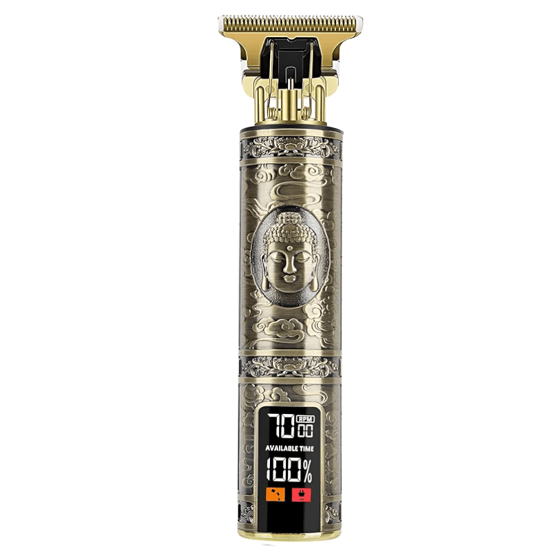 Ingrijire personala si Cosmetice - Aparate & accesorii ingrijire personala - Aparate de ras si tuns - Aparate de tuns - Aparat de tuns VINTAGE T9 cu afisaj si incarcare USB - Infinity.ro