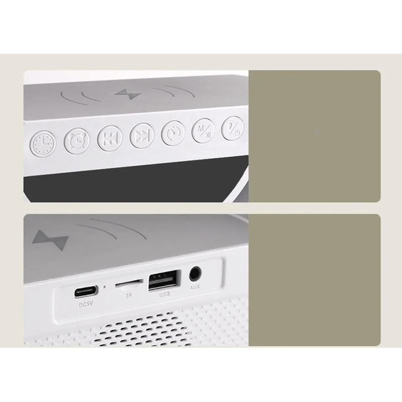 TV, Audio-Video si Foto - Portabile audio - Boxe portabile - Boxa Bluetooth BT3401 LED display incarcare wireless ceas cu alarma - Infinity.ro