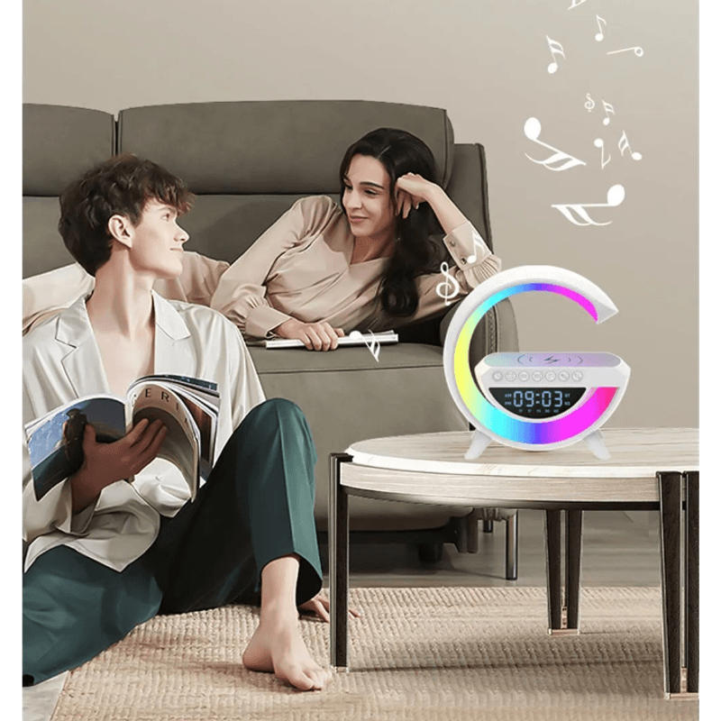 TV, Audio-Video si Foto - Portabile audio - Boxe portabile - Boxa Bluetooth BT3401 LED display incarcare wireless ceas cu alarma - Infinity.ro