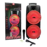 TV, Audio-Video si Foto - Portabile audio - Boxe portabile - Boxa Portabila 8" KTS-1745 RGB cu Microfon si Telecomanda - Infinity.ro